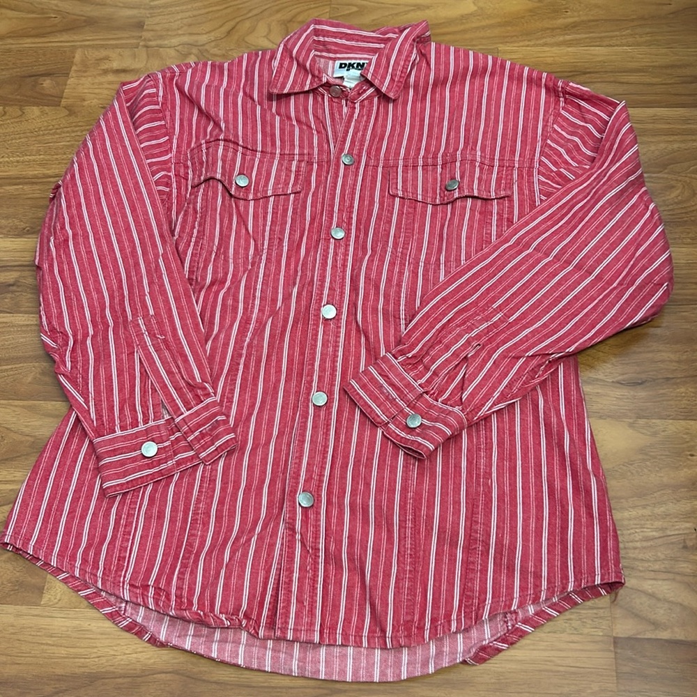 DKNY Jeans Oversized Denim Shirt